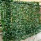 Green Faux Ivy Leaf Decorative Privacy Fence Perfect for Private Space